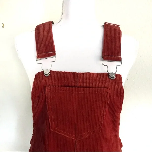 #034 - NWT J For Justify Corduroy Overall Dress. - Picture 4 of 9